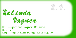 melinda vagner business card